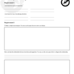 Electricity Merit Badge Worksheet