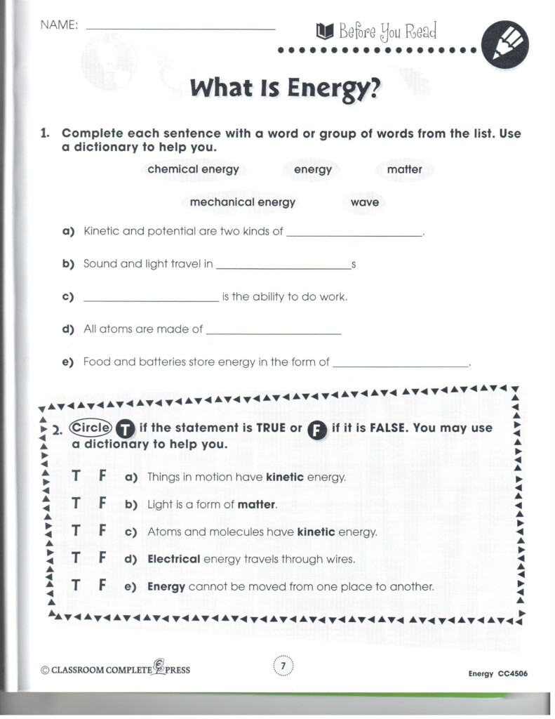 Energy And Energy Transformation Lessons Tes Teach Science 