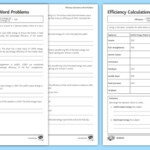 Energy Efficiency Worksheet Pack teacher Made