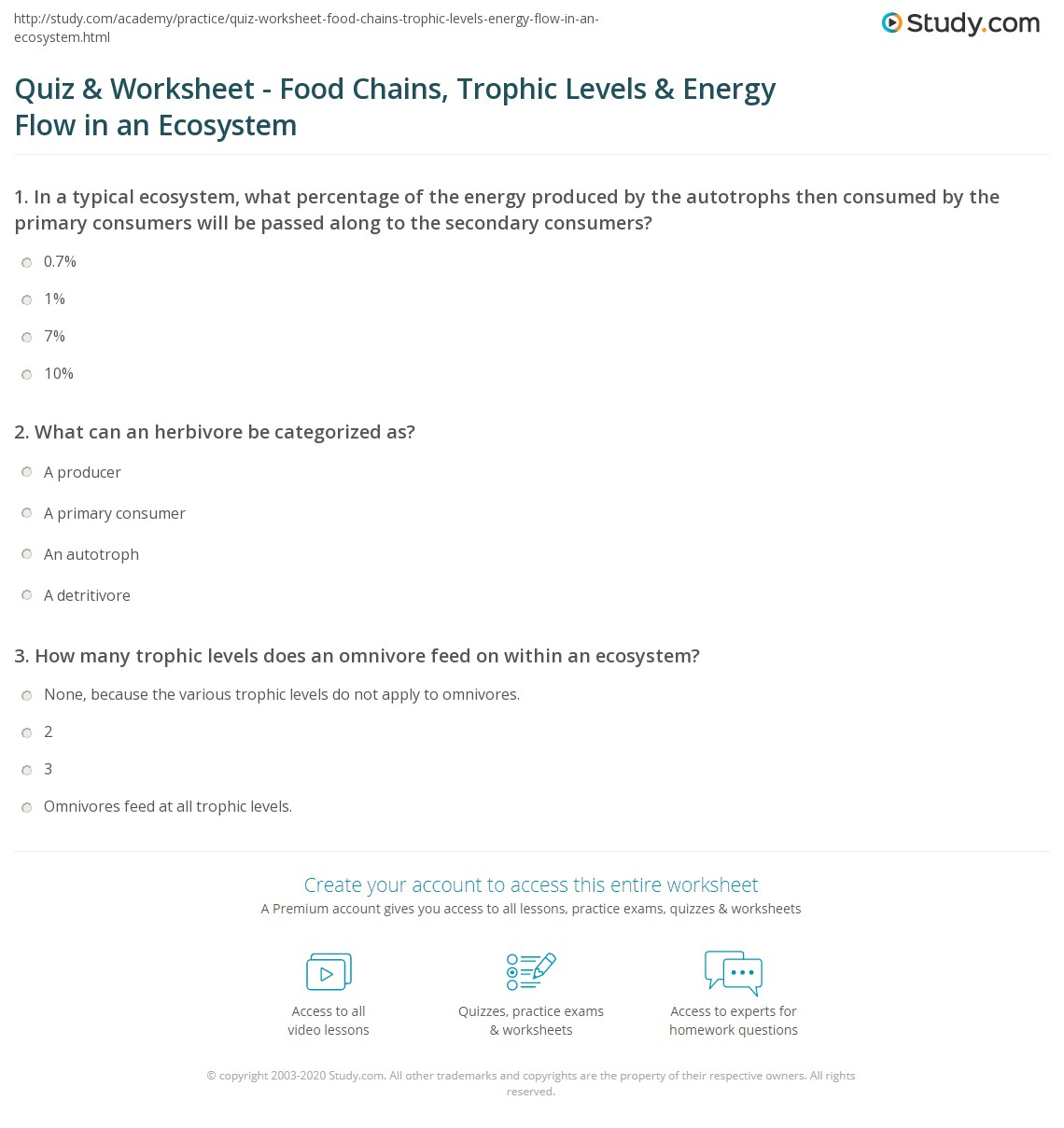 Energy Flow In Ecosystems Worksheet Answers TUTORE ORG Master Of