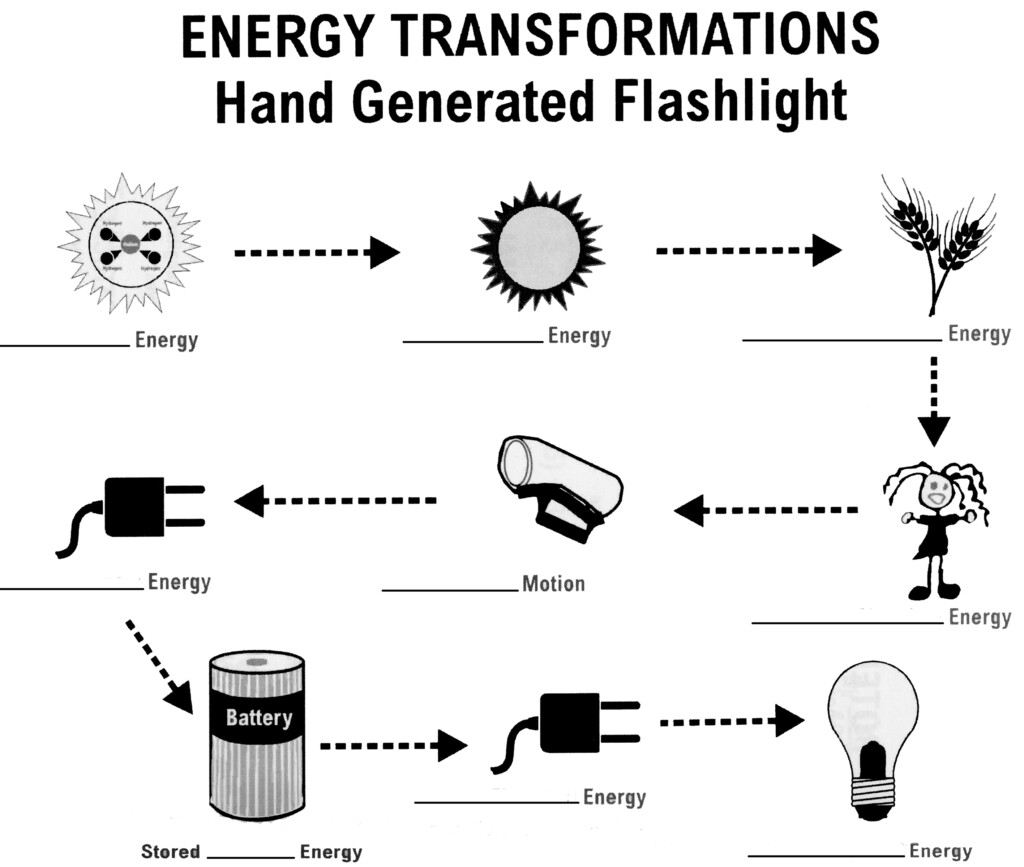 Energy Flow Worksheet Answer Key