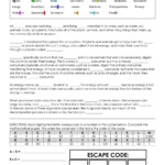 Energy Food Chain Vocabulary Worksheet