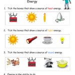 Energy Interactive Activity For 1