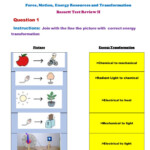 Force And Motion Worksheet Answers Educational Worksheet