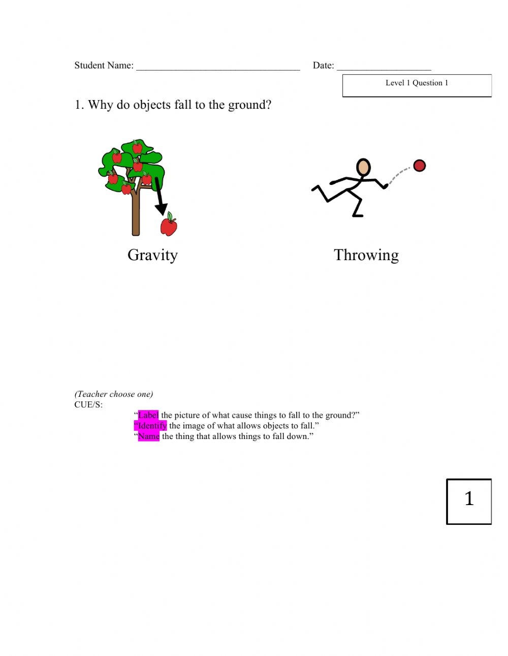 Forces And Motion Worksheet