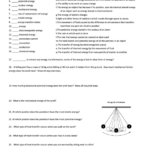 Forms Of Energy Worksheet Printable Pdf Download Worksheets Samples