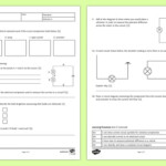 FREE KS3 Current Electricity Homework Worksheet Worksheet