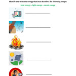 Free Printable Worksheets On Potential And Kinetic Energy Free Energy