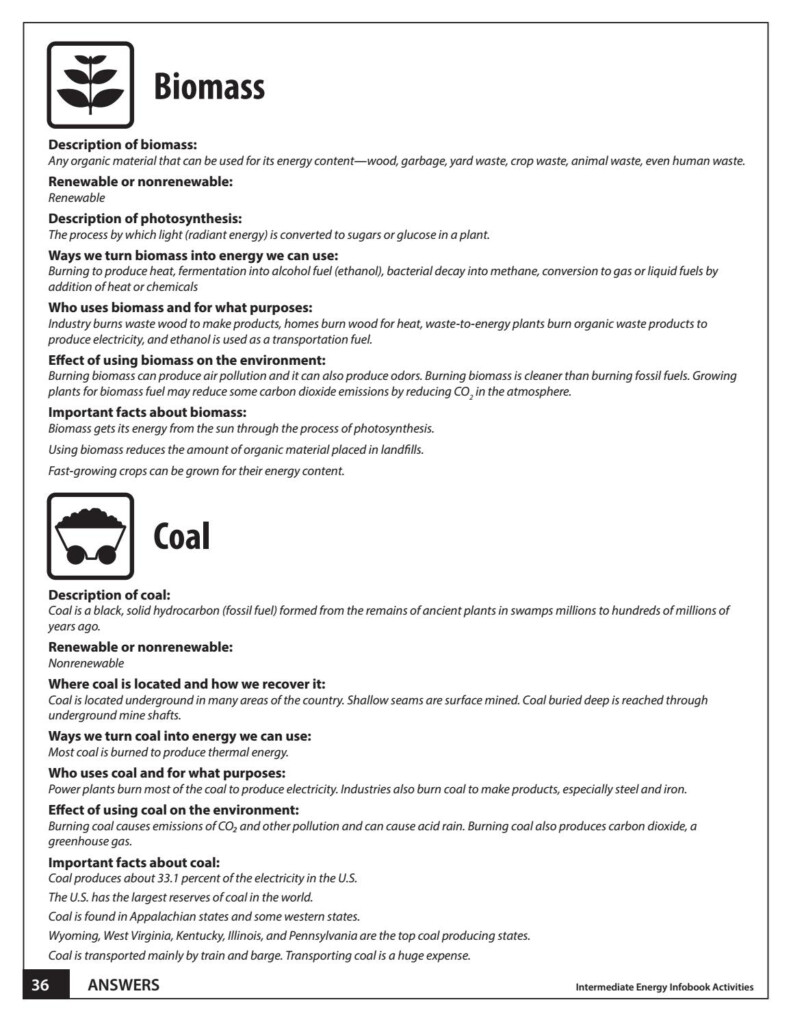 Intermediate Energy Infobook Activities By NEED Project Issuu