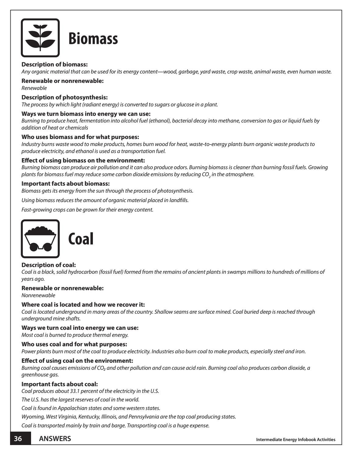 Intermediate Energy Infobook Activities By NEED Project Issuu