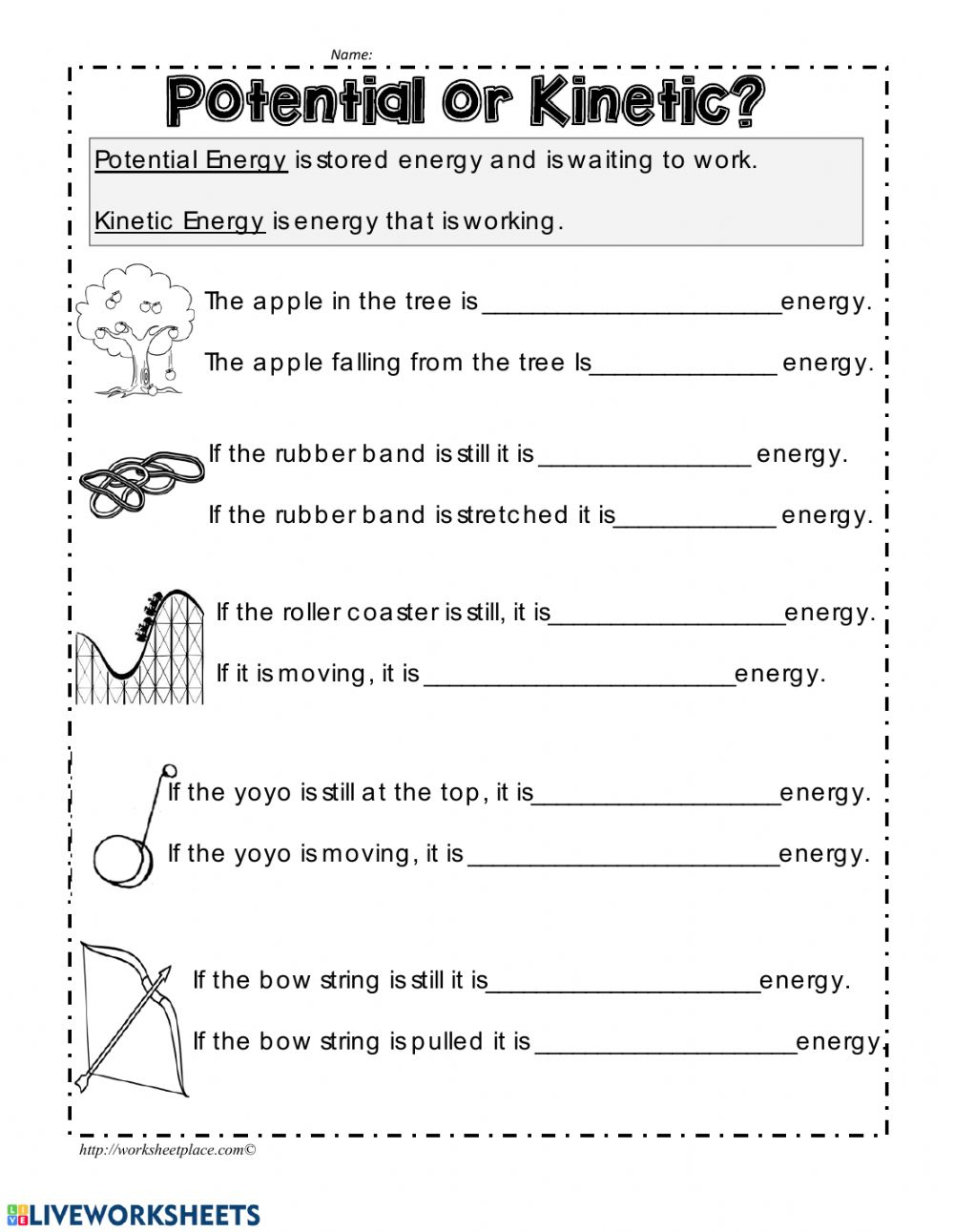 Ks3 Year 8 Energy Homework Teaching Resources Energy Exercise For 