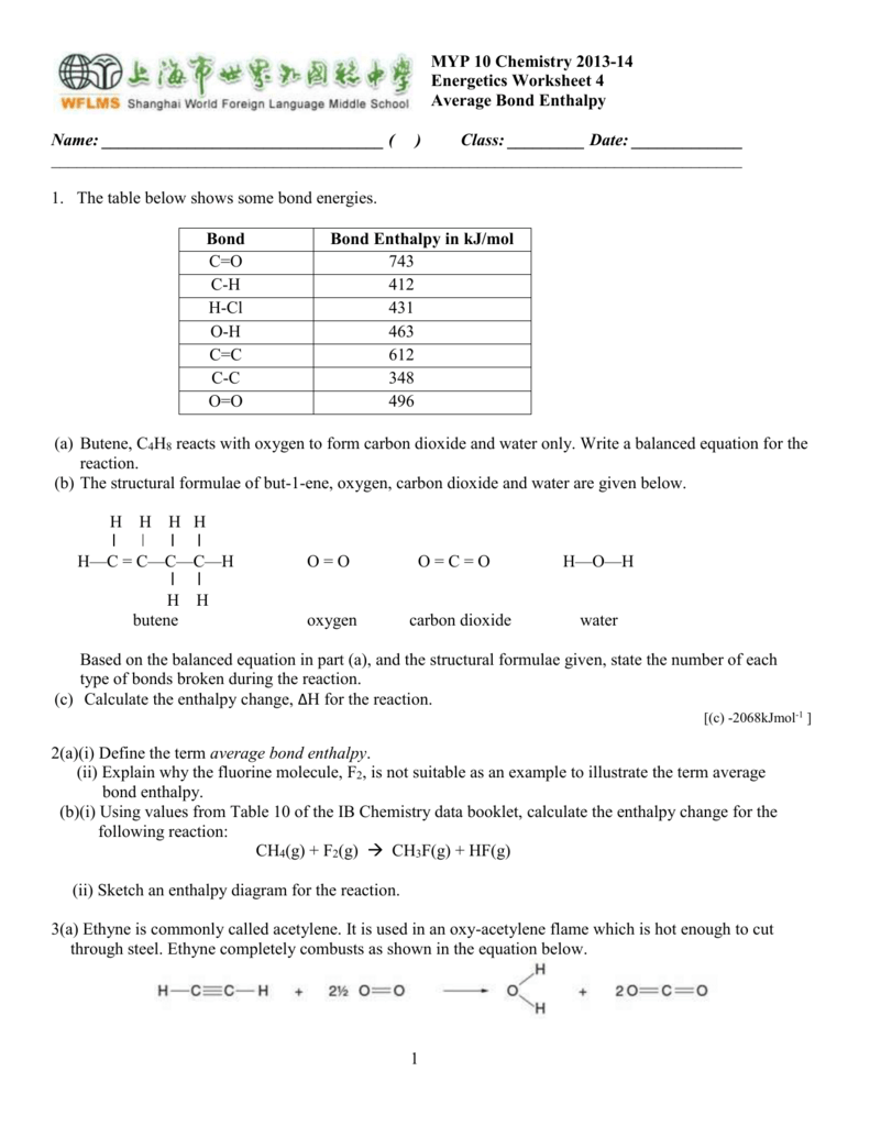 MYP 10 EnergeticsWS4