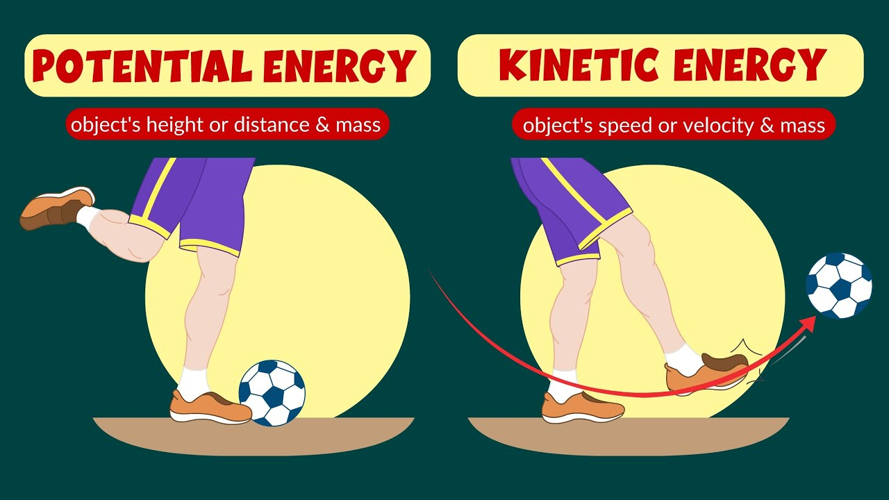 Potential And Kinetic Energy Law Of Conservation Of Energy Video