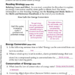 Section 15 2 Energy Conversion And Conservation Worksheet Answers Db