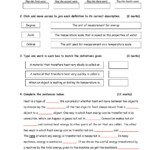 Thermal Energy And Heat Worksheet