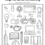 Things That Use Current Electricity Coloring Page Woo Jr Kids