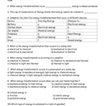 Wavelength Frequency Speed And Energy Worksheet