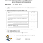 Work And Power Worksheet Answer Key