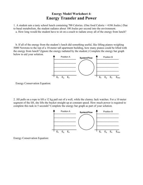 Work Energy Bar Charts Worksheet Bar Chart Illustrations Png Atherton