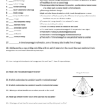 Work Power Energy Worksheet