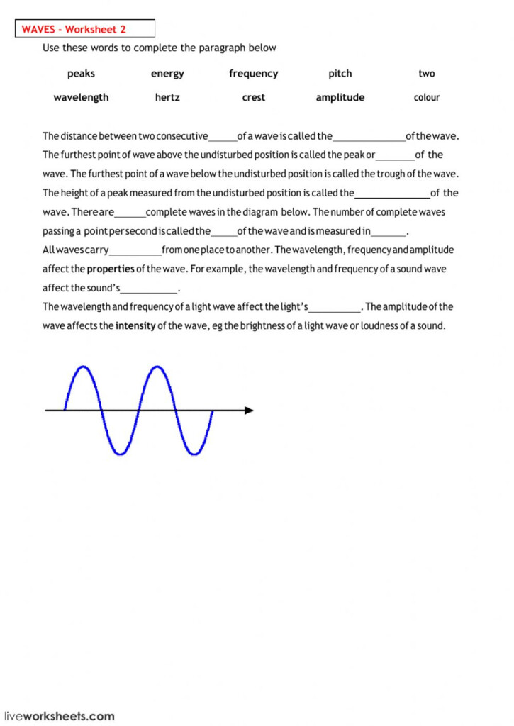  Worksheet Wave Day 1 Free Download Gambr co